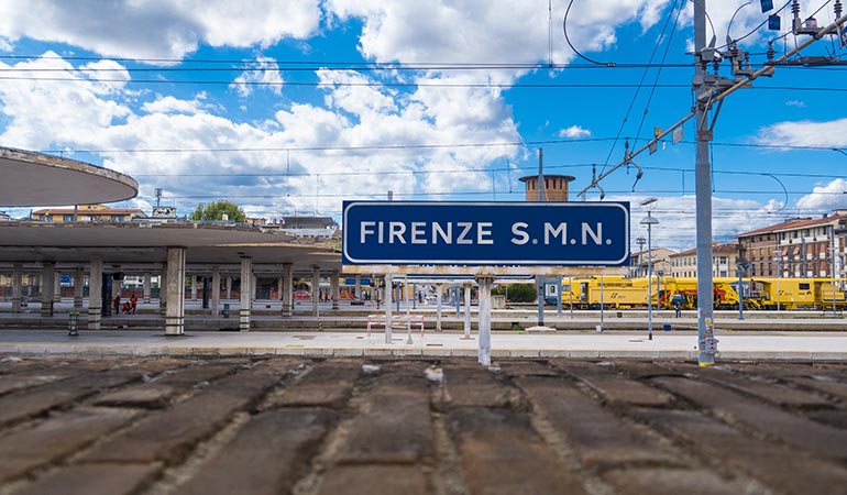fast train from rome to florence Santa Maria Novella Station