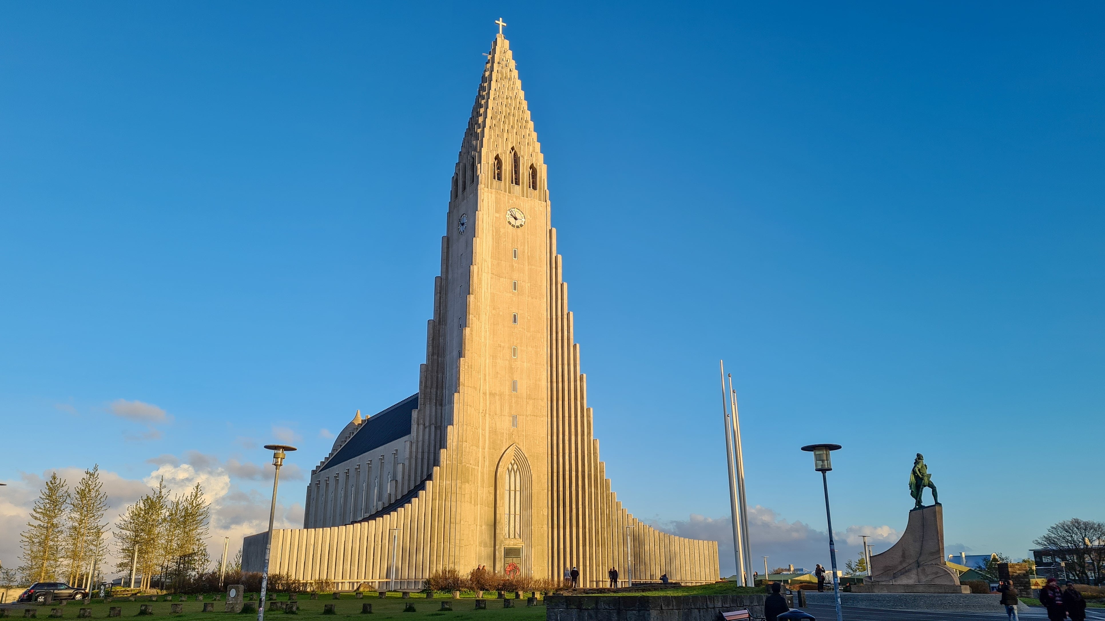 Hallgrimskirkja Church in Reykjavik, Iceland