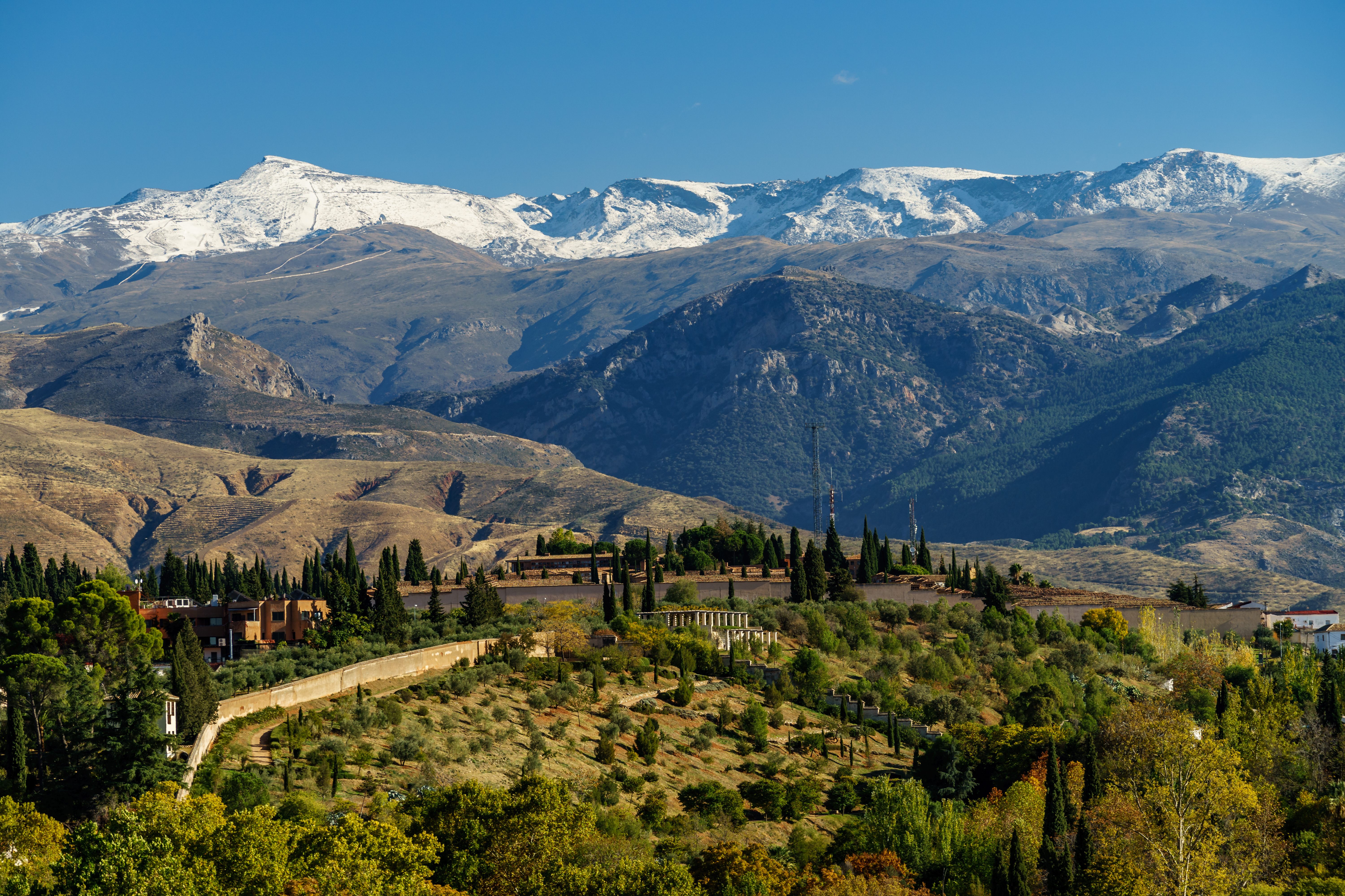 Sierra Nevada Mountains in Spain