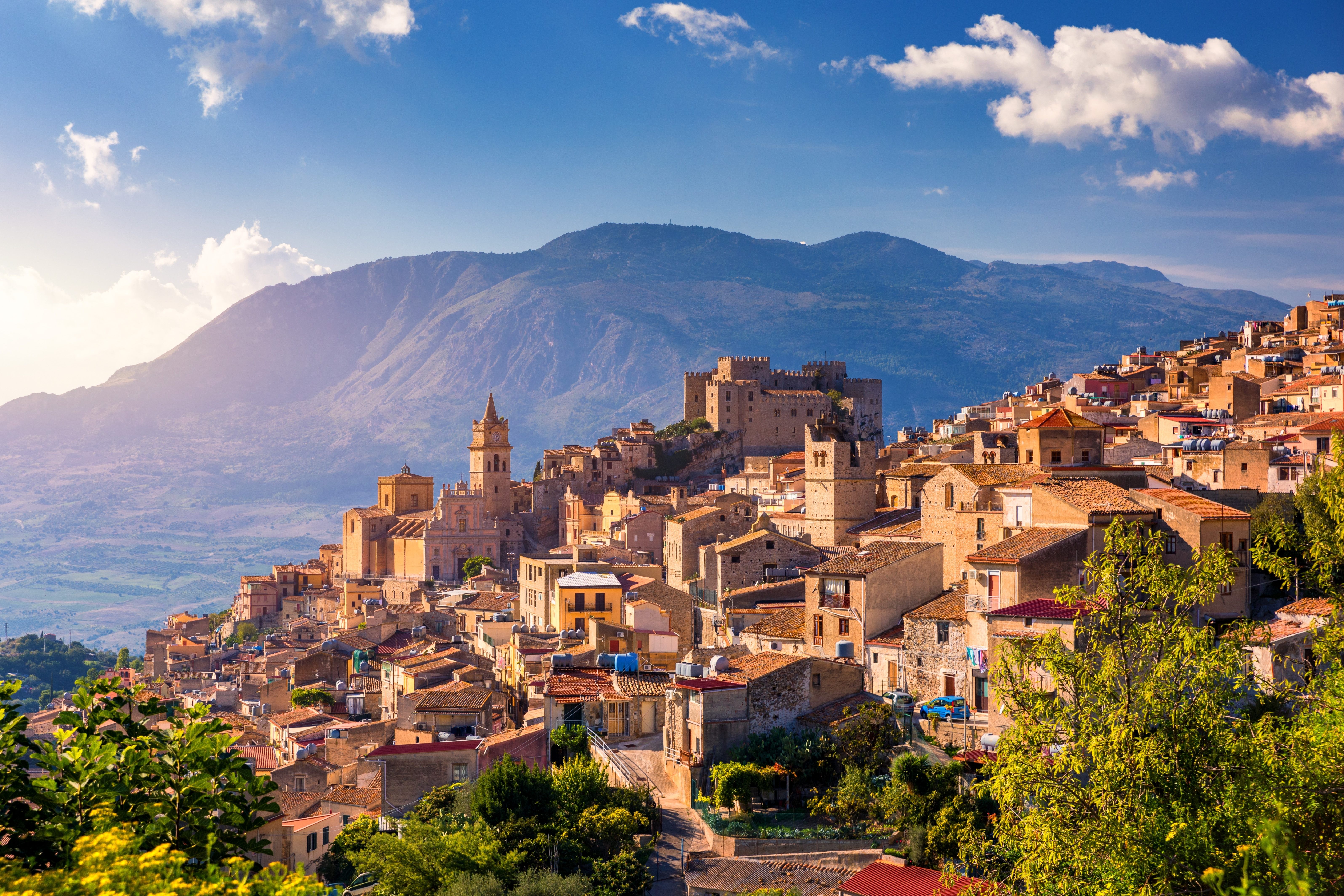 Medieval town of Caccamo, Sicily