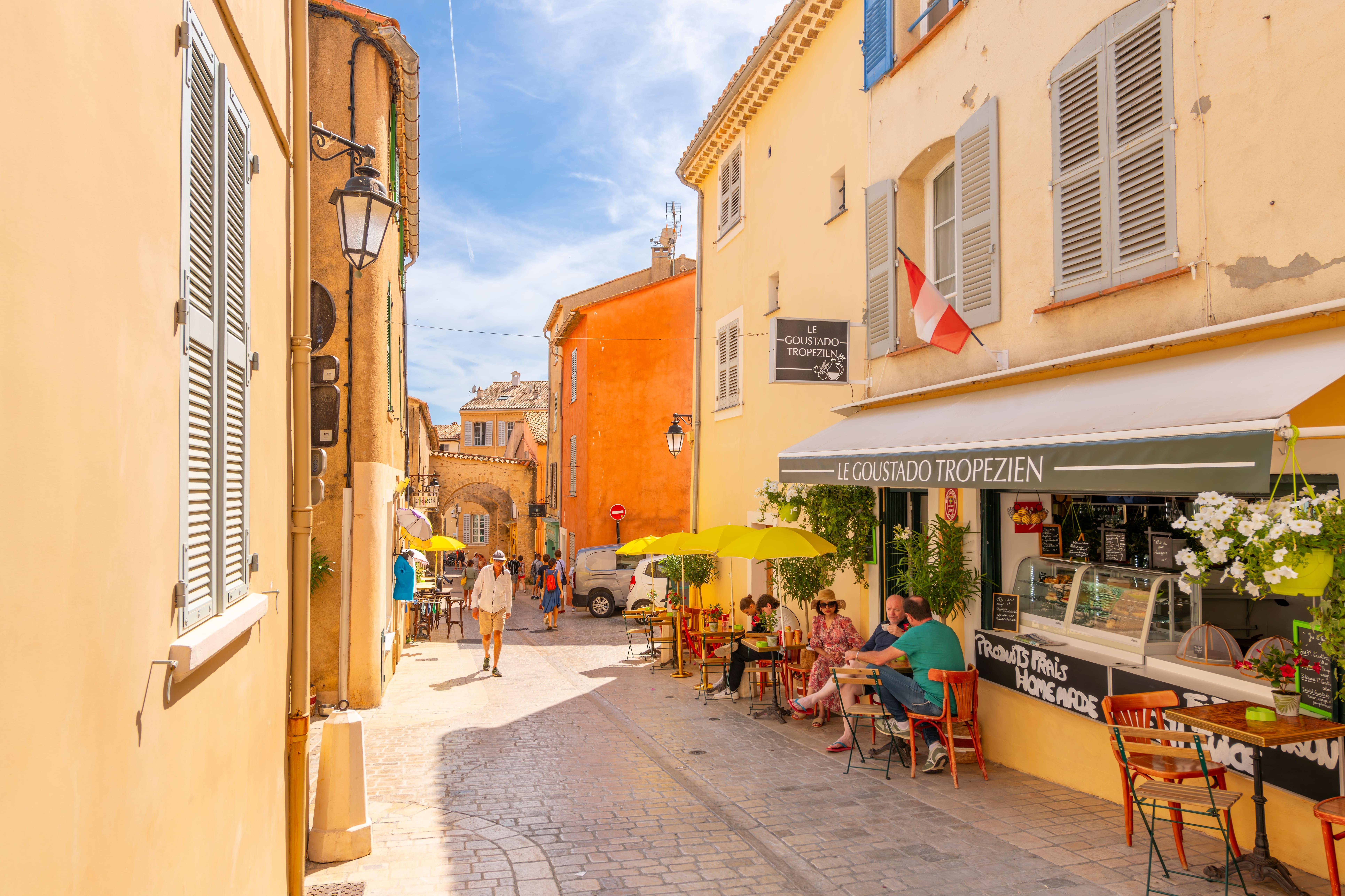 Saint Tropez, France in May