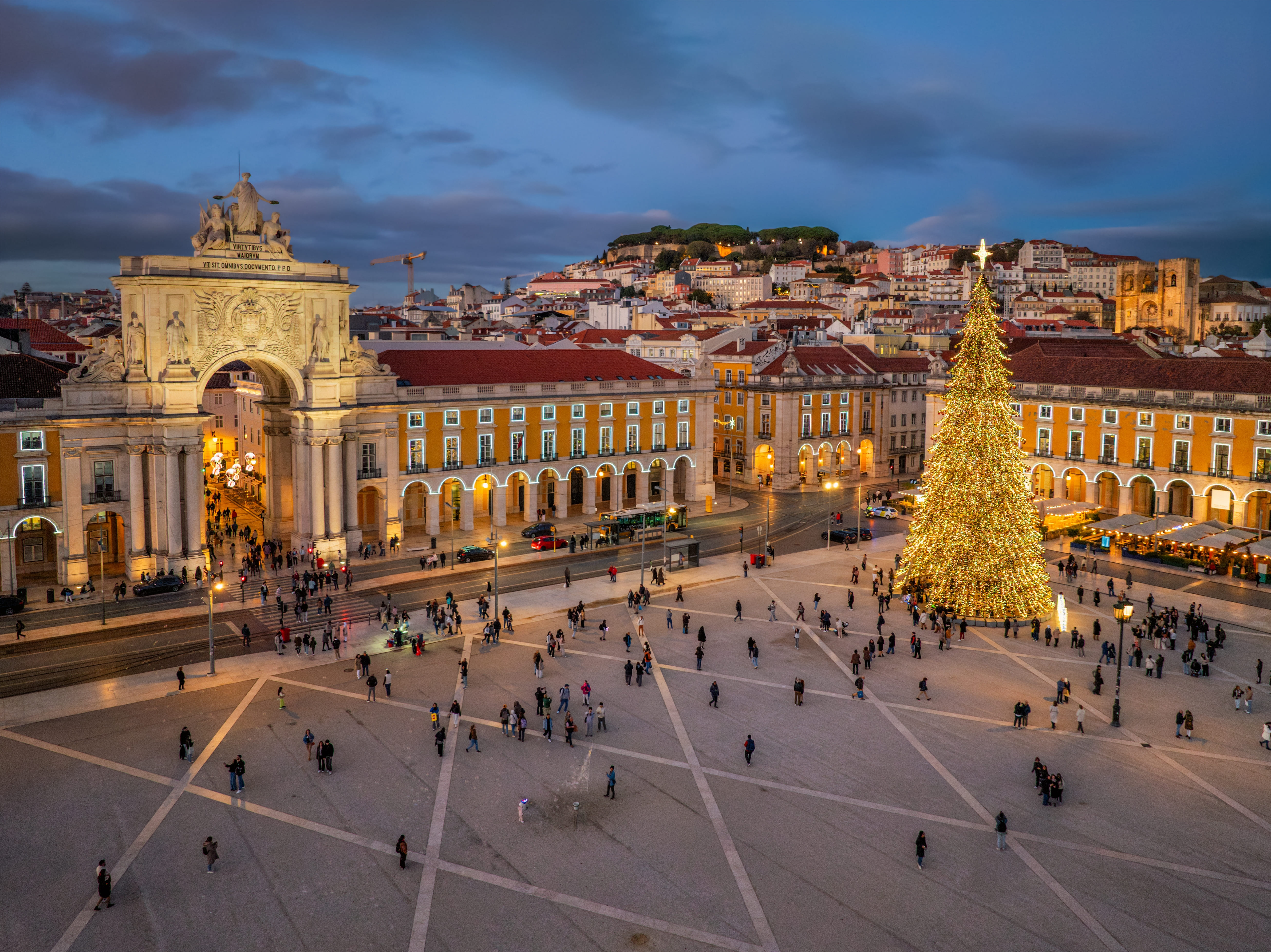 Christmas in Lisbon, Portugal
