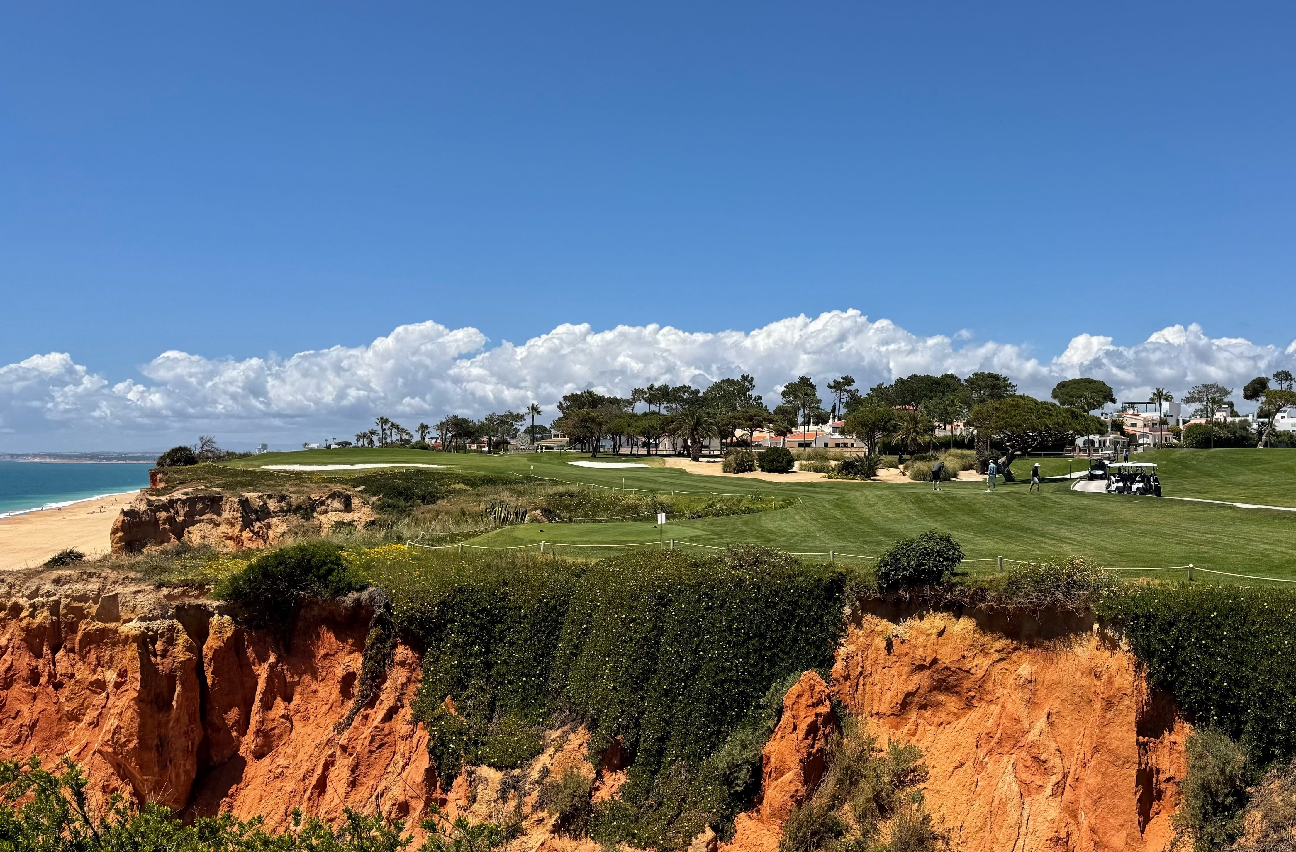 Vale do Lobo golf course in Algarve, Portugal during May