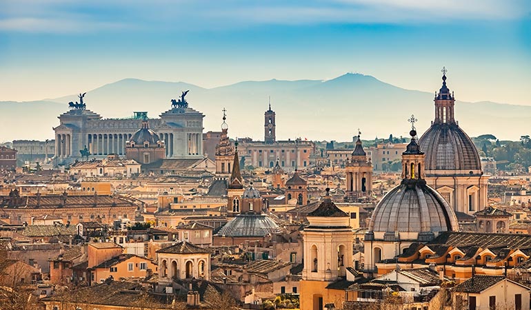 europe with kids rome