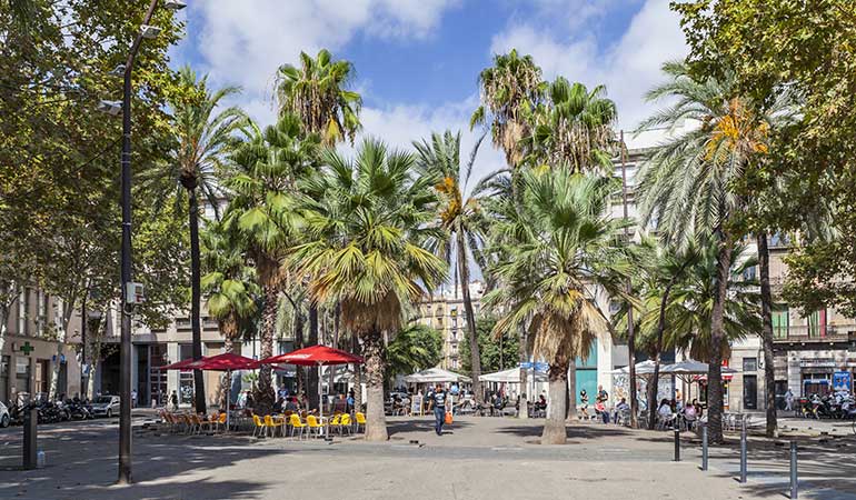 el raval in Barcelona Rambla del raval