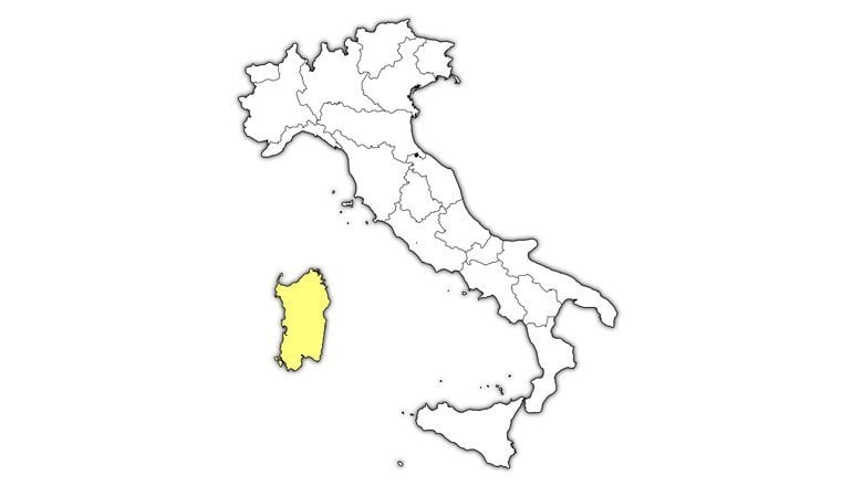 italian food by region Sardinia 
