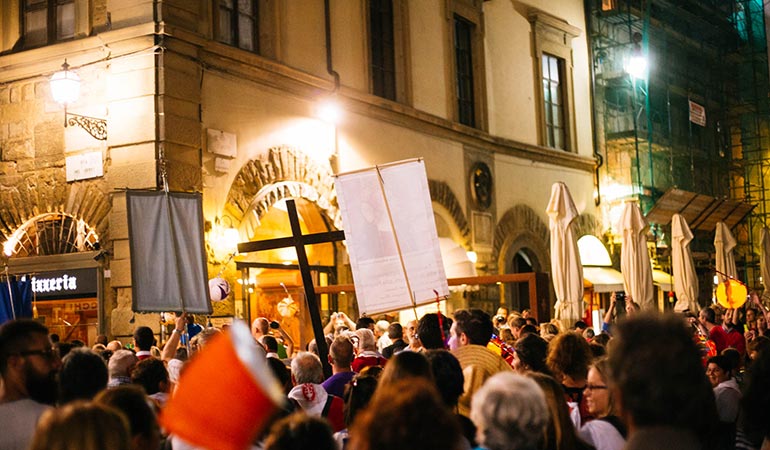 religious festivals in italy Rificolona