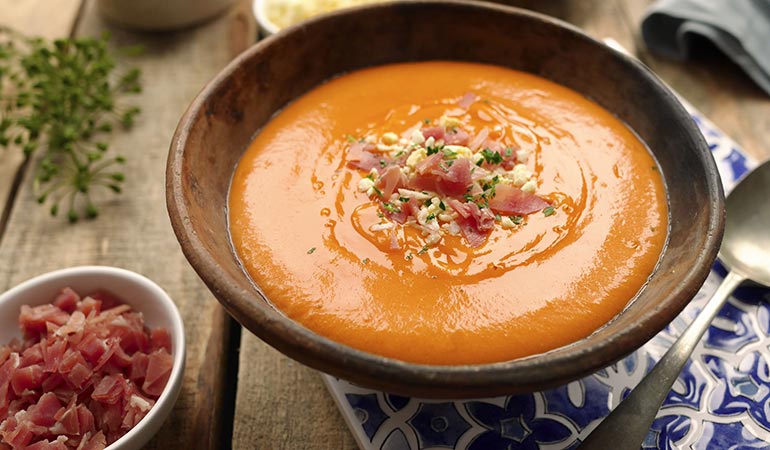 Salmorejo cold soup