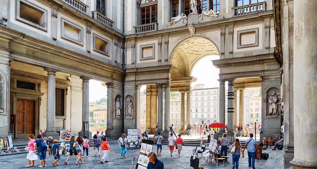 the uffizi gallery