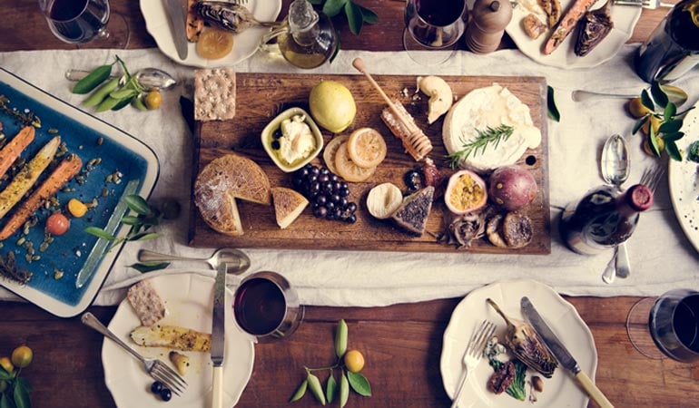 wine and food celebration