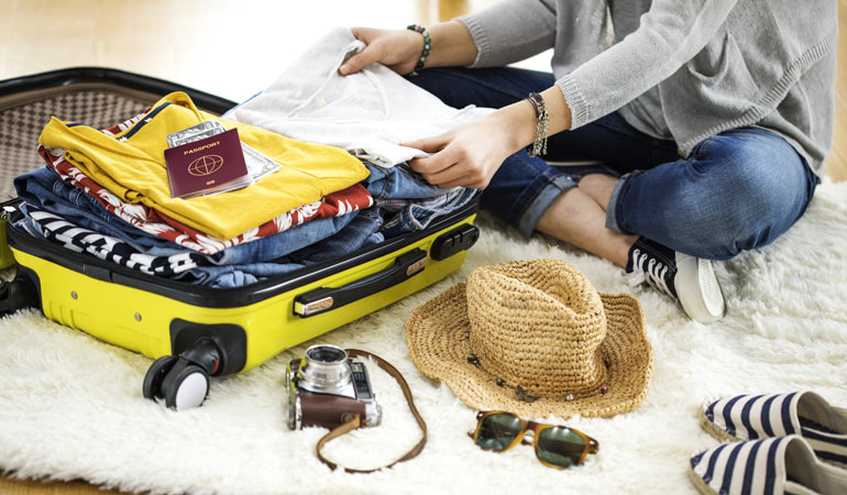 packing light travel