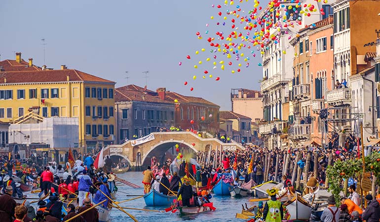 Venice at Mardi Gras