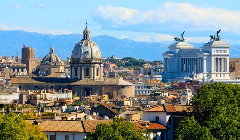 gianicolo hill secret rome