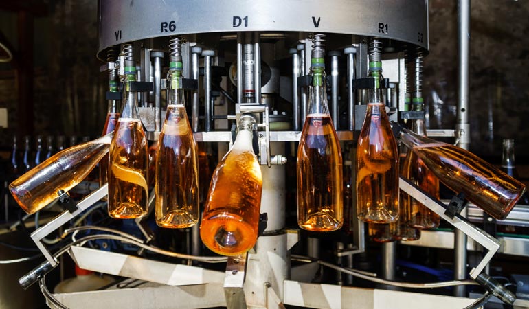 sparkling wine process