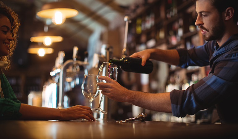 best gastro pub London wine