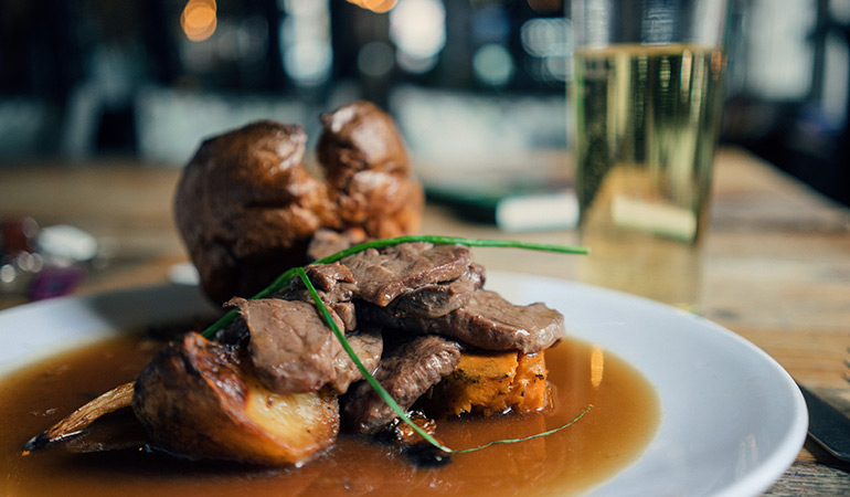 best pub food London Sunday roast