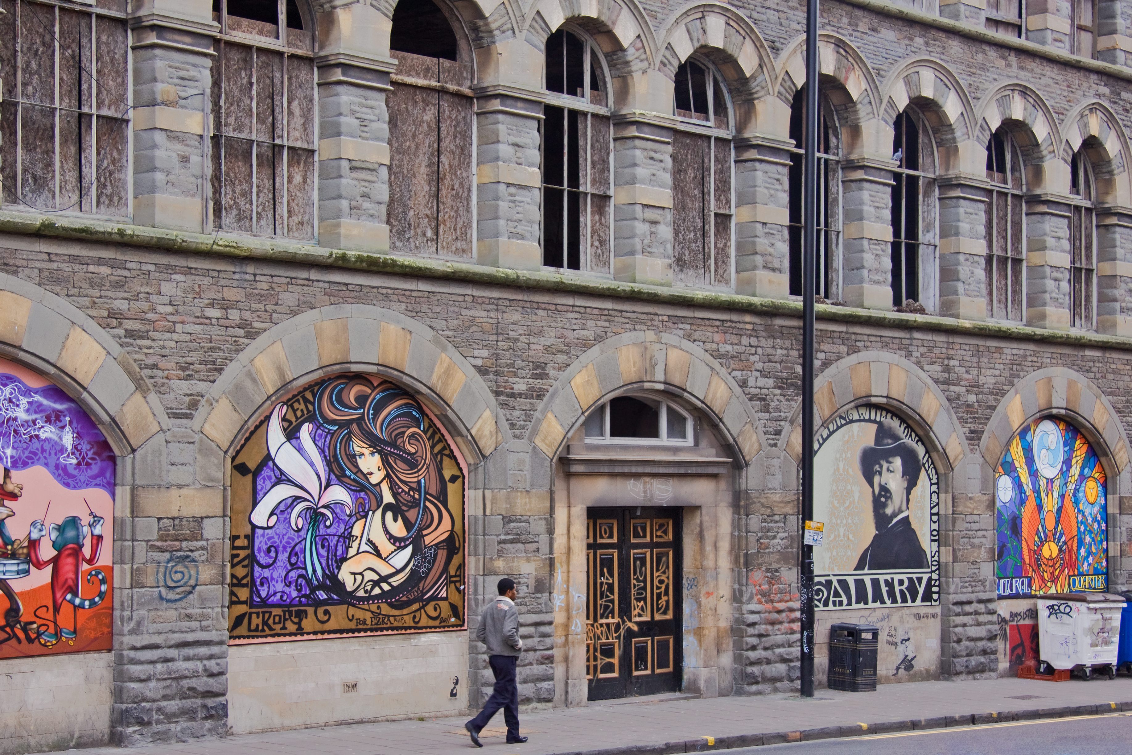 Street art in Bristol, England