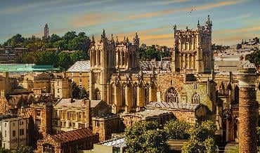 Skyline of Bristol, England
