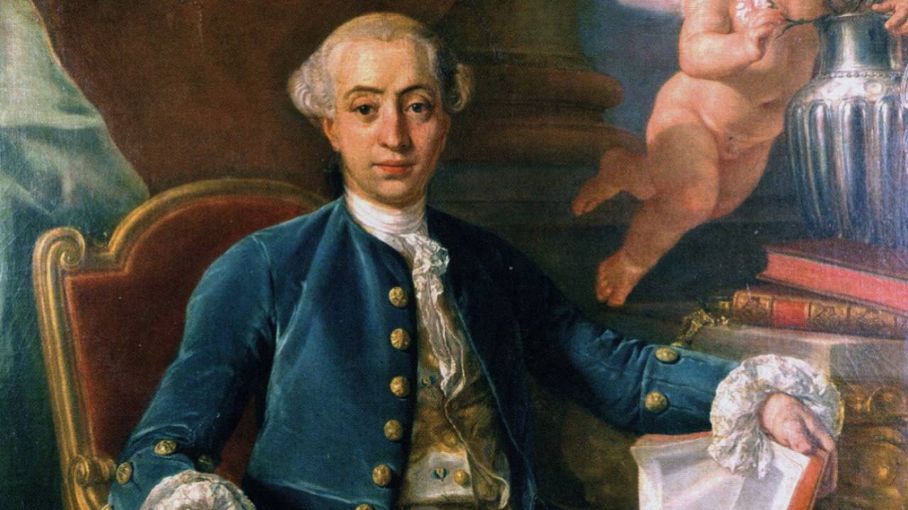 Portrait of Giacomo Casanova