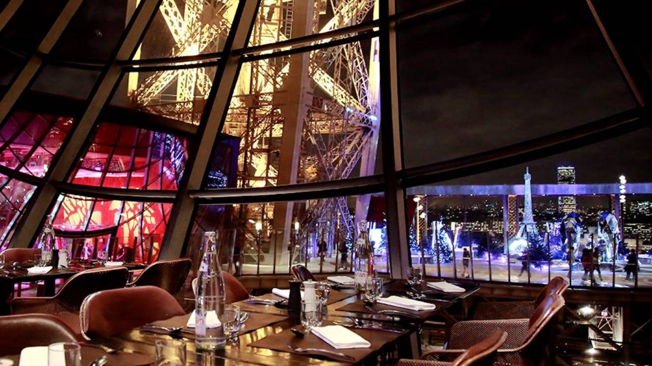 Eiffel tower restaurant