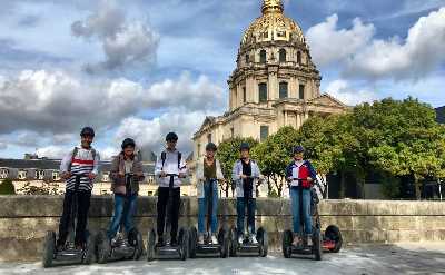 In front of the Invalides! Paris Segway Tour