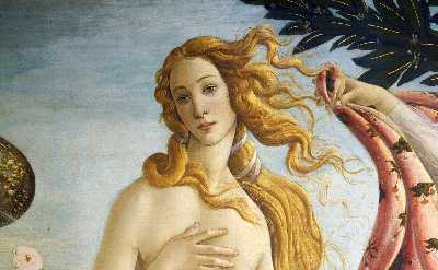UFFIZI - VENERE BY BOTTICELLI