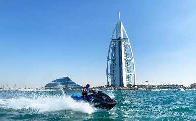 Dubai Jet Ski: Burj Al Arab, Burj Khalifa & Atlantis - 60 minutes Dubai Jet Ski Ride