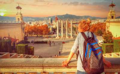 Montjuïc Sunset e-Bike Tour in Barcelona