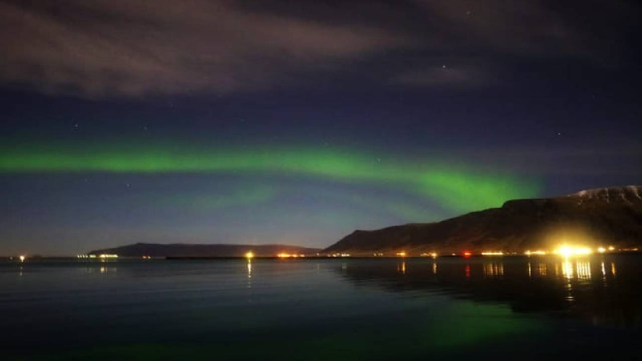 Northern Lights by Boat