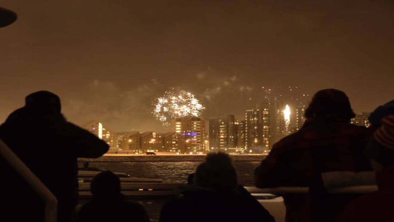 Reykjavík New Year's Eve Celebration at Sea