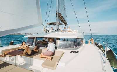 Private catamaran rental (Serena)