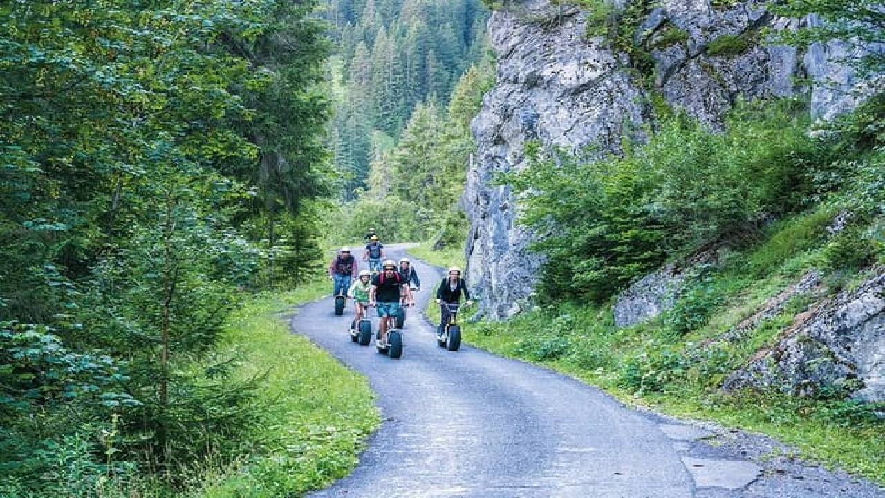  Swiss Alps Monster Scooter and Fondue Tour (Private tour)