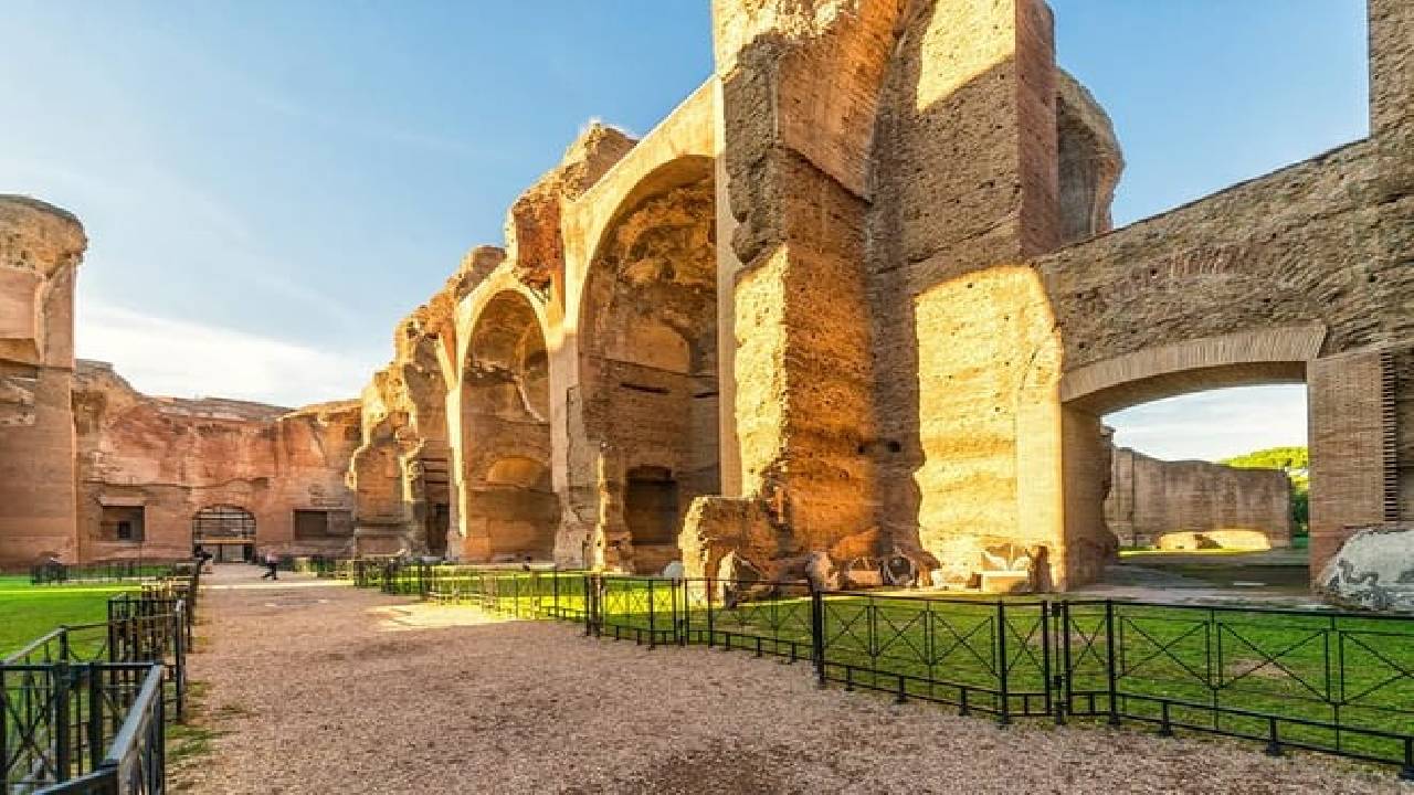 Rome Exclusive Caracalla Bath Private Guided Tour VIP Entry