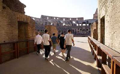 Colosseum Gladiators Arena Floor, Roman Forum and Palatine Hill Group Tour 