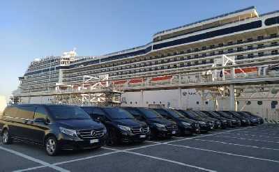 Transfer to/from Civitavecchia – Exclusive Rome Shore Excursion with Private Golf Cart & Colosseum Audio Tour & Tickets