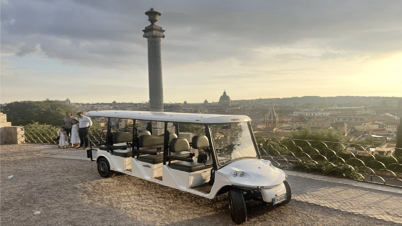 Civitavecchia to Rome VIP Tour & Transfers: Private Golf Cart Ride & Colosseum