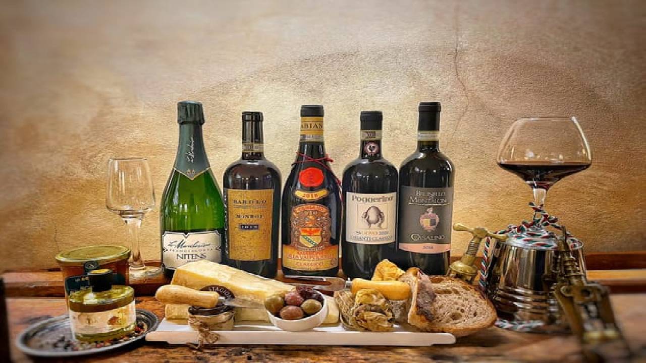 ROME DELUXE FOOD TASTING WITH WINE PAIRING