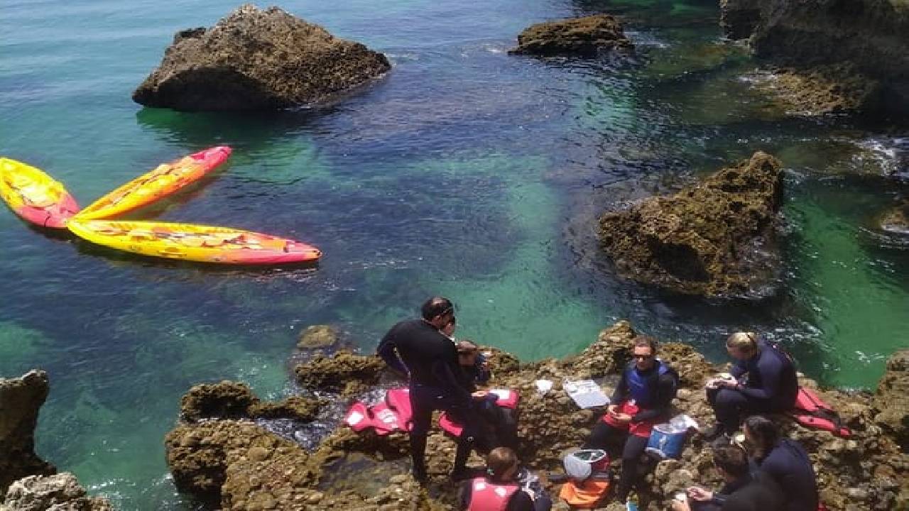 Award Winner Premium Kayak and Coasteering Adventure with Lunch