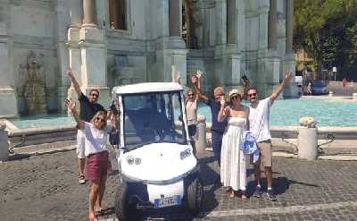 Explore Rome by Golf Cart