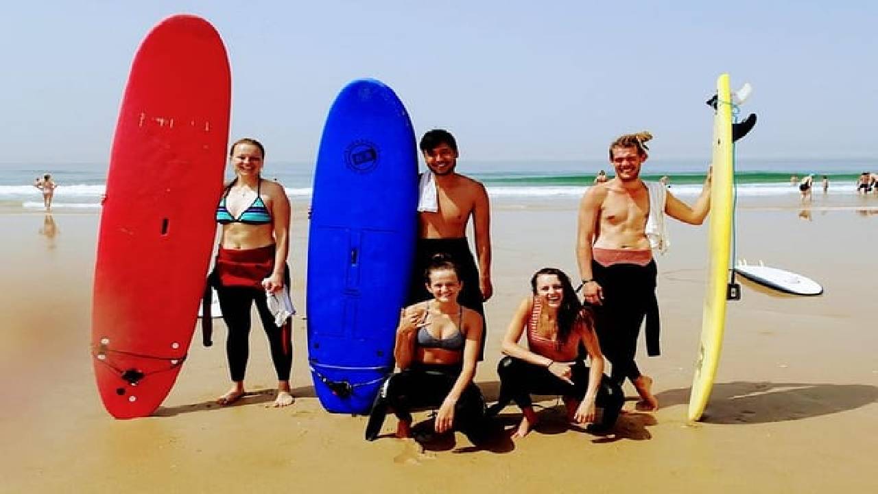 Costa da Caparica Surf and Yoga from Lisbon
