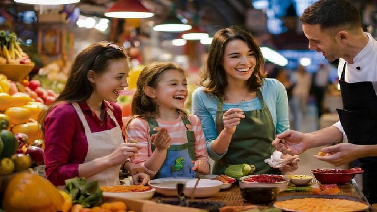 Private Paella Cooking Class and Market Visit with Personal Chef (Up to 6 Guests)