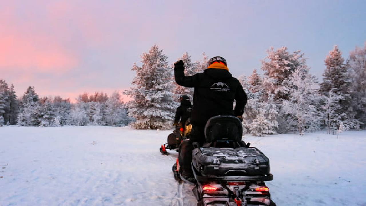 1-Hour Snowmobile Safari Adventure