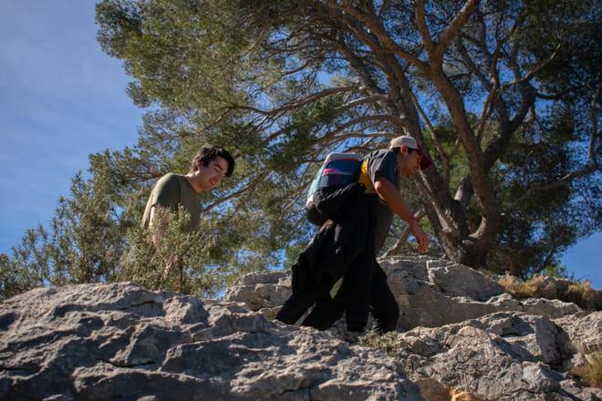 Hiking in the Calanques national park from Luminy 