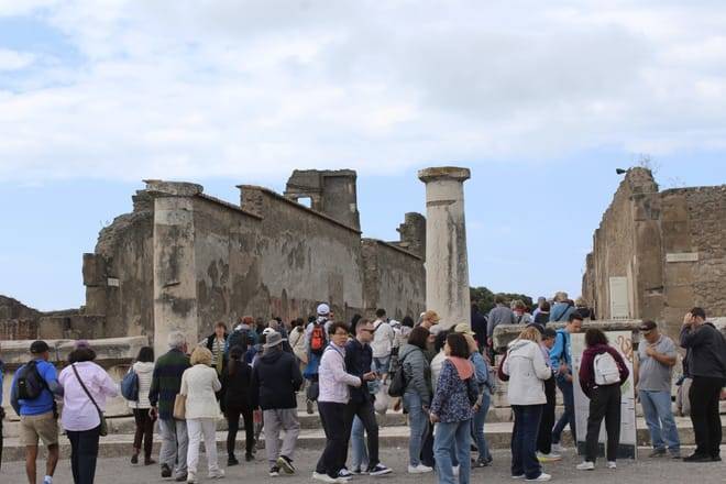 From Naples: Pompeii and Vesuvius Tour
