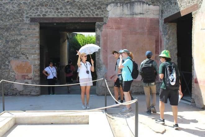 From Naples: Pompeii and Vesuvius Tour