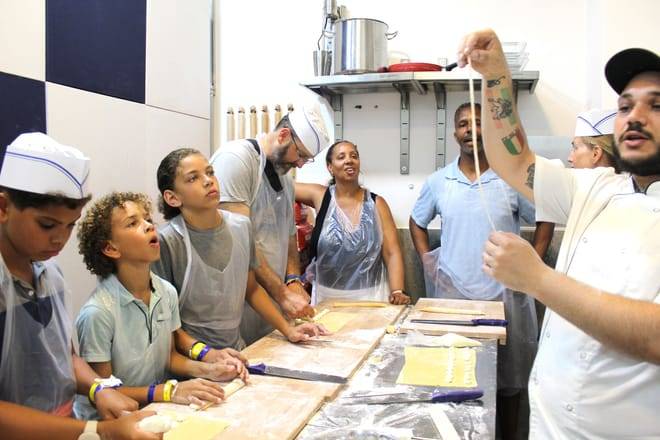 Private Fettuccine Alfredo and Ravioli Class Grandma recipe