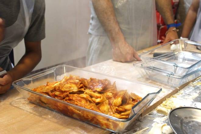 Private Fettuccine Alfredo and Ravioli Class Grandma recipe
