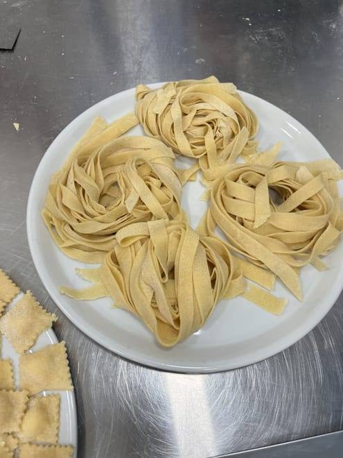 Private Fettuccine Alfredo and Ravioli Class Grandma recipe