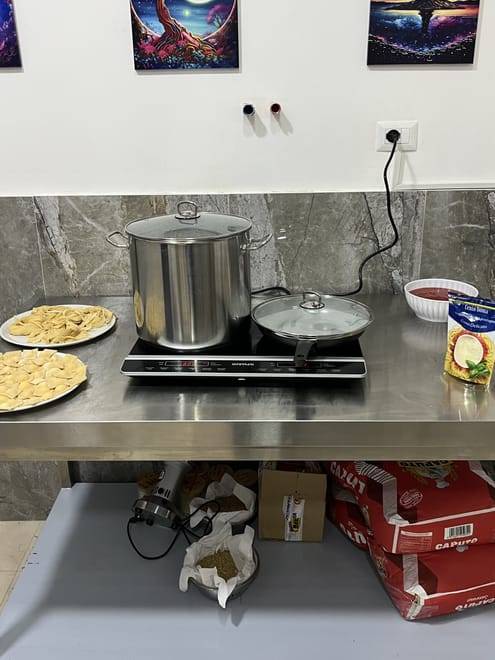 Private Fettuccine Alfredo and Ravioli Class Grandma recipe