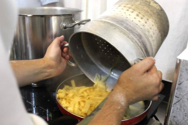 Private Fettuccine Alfredo and Ravioli Class Grandma recipe